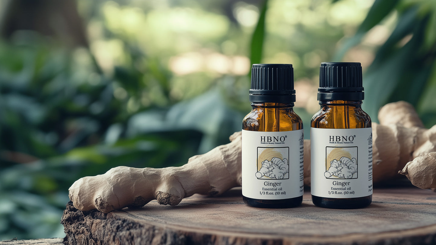 Ginger Essential Oil: Warmth and Wellness in Every Drop